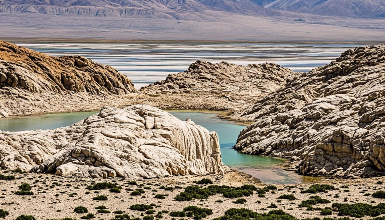 Salar de Tara in the Atacama Desert, Chile